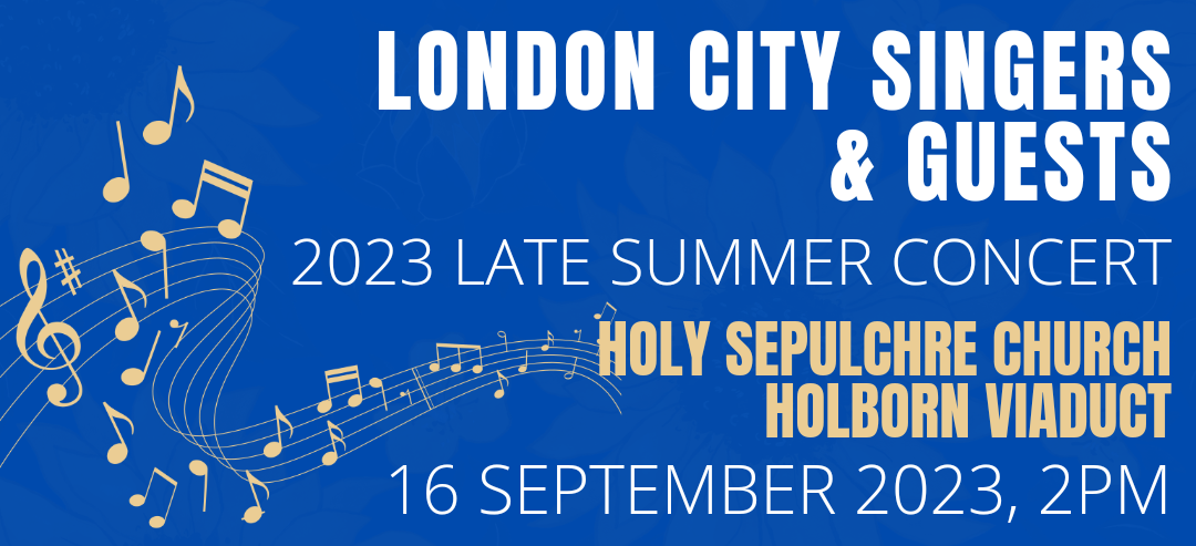 LCS Late Summer Concert 16th September flier
